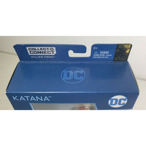 DC Multiverse Katana Suicide Squad Killer Croc BAF 6" Action Figure Mattel NEW - Picture 6 of 11